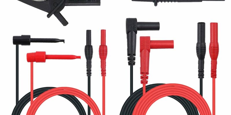 Sondes de test de multimètre 8 pièces