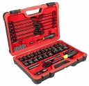 Stanley FMHT0-73922 Coffret à Douilles Noir Chrome 50 pièces