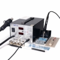 Station de fer à souder professionnelle ESD SAFE WEP 952D + SMD, 2 en 1 avec reprise à chaud