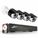 Système Caméra Surveillace ANRAN Kit de Vidéo Sécurité 4CH 1080P NVR Enregistreur 4pcs 2.0MP IP Caméra Etanchée avec 1TB Disque Dur Accès à Distance avec APP Gratuite Soutien Technique Professionnel