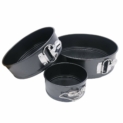 thumbgeek Moules démontables à Manqué, Moule à Gàteau Rond à Charnière Réglable Étages Acier Inoxydable Revêtu (4 Pouces)
