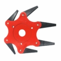 Tête de Tondeuse à Gazon Alliage d’acier au manganèse Six coupeurs Lame De Coupe en Alliage d’acier Au Manganèse pour Stihl, Echo, Homelite, Husqvarna