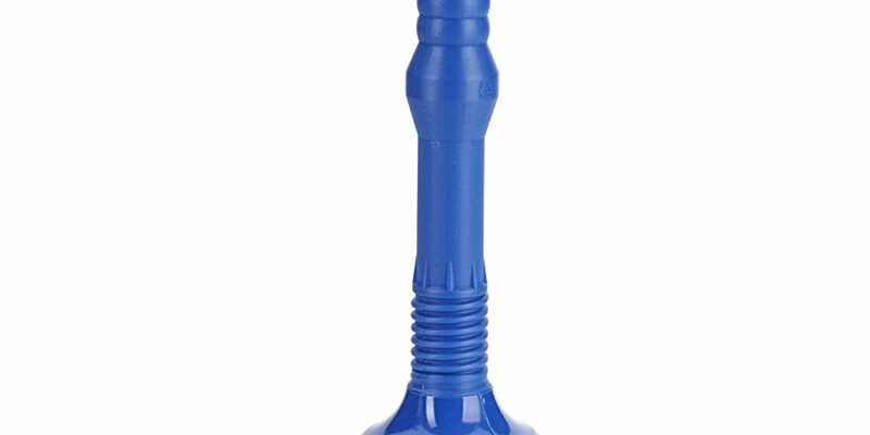 Déboucheur rapide de canalisations à ventouse. Coloris Bleu