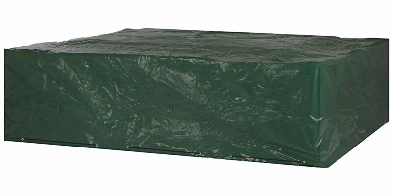 Housse de protection robuste pour votre salon de jardin ou pour couvrir vos meubles. Bâche de recouvrement imperméable et résistante aux intempéries de toutes sortes. Dimensions 240x140x90cm. Coloris: Vert