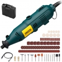 URCERI Outil Rotatif Electrique 135W 8000-35000RPM Mini Outils rotatifs multifonction avec Arbre Flexible 100Pcs Accessoires 6 Vitesses Réglable pour Projets Artisanaux, Bricolage, Découpage, Gravure