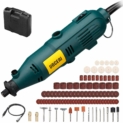 URCERI Outil Rotatif Electrique 135W 8000-35000RPM Mini Outils rotatifs multifonction avec Arbre Flexible 100Pcs Accessoires 6 Vitesses Réglable pour Projets Artisanaux, Bricolage, Découpage, Gravure