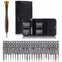 Vakki Tournevis de Précision Mini, Kit de Tournevis 25 pièces Outils de Réparation pour Portable, Laptop, Montre, Jouets, Lunettes, Bijoux etc.