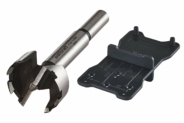 Wolfcraft 8728000 1 Fraise D’encastrement Ø35 Mm, Queue Ø 10 Mm, Longueur 90 Mm + Guide de Pose