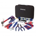 WORKPRO Kit d’Outils avec Sac de Rangement pour Usage Domestique ou du Travail 100 Pièces