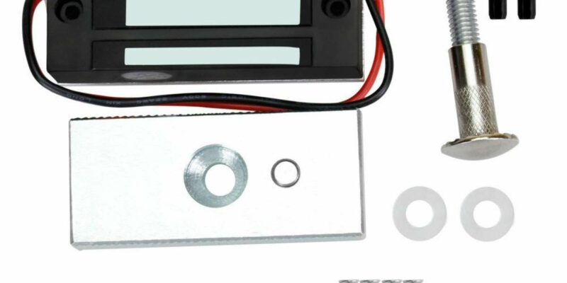 Serrure électrique magnétique 60 kg 135Lbs. Serrure électromagnétique pour système de contrôle d’accès. Verrouillage de porte magnétique DC 12V, sécurité extérieure et intérieur