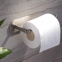 ZUNTO Porte-rouleau de Papier Toilette Sans Support de Papier Auto-adhésif de Forage Titulaire de Papier Hygiénique en Acier Inoxydable